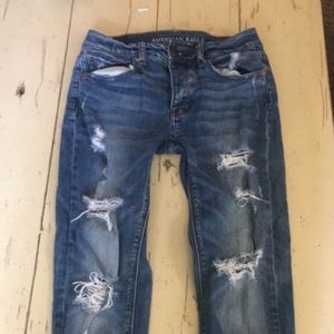 AEO tomgirl jeans 0